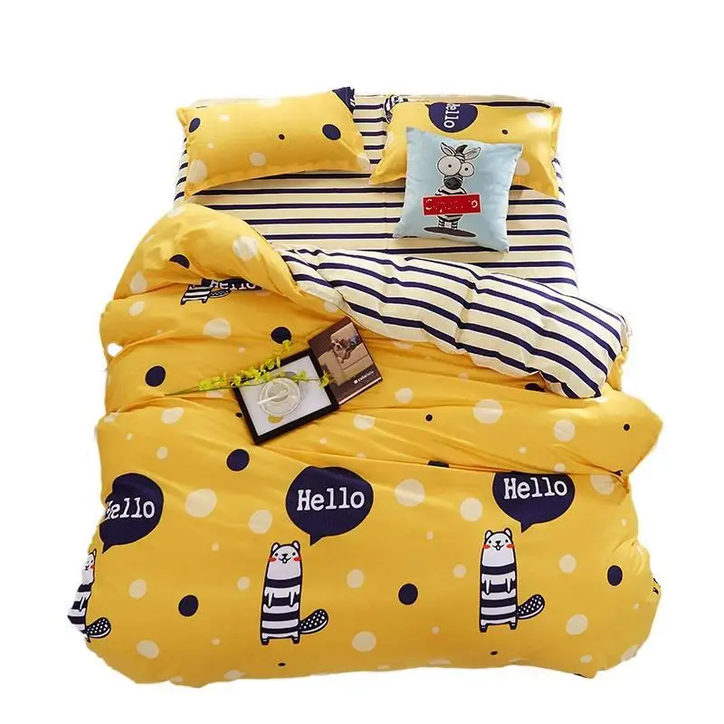 

Juego Lencoes Fundas Nordicas Individual Queen Comforter Linge Lit Roupa Ropa De Cama Cotton Bed Sheet And Quilt Bedding Set
