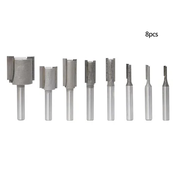 

8PCS/Set Milling Cutter Woodwork Bit Set Carpenter Milling Cutter Cutting Diameter Engraving Machine Head