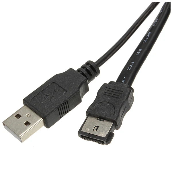 OPQ 22pin SATA к eSATA USB кабель для передачи данных Кабель адаптер 0 5 м жестких дисков
