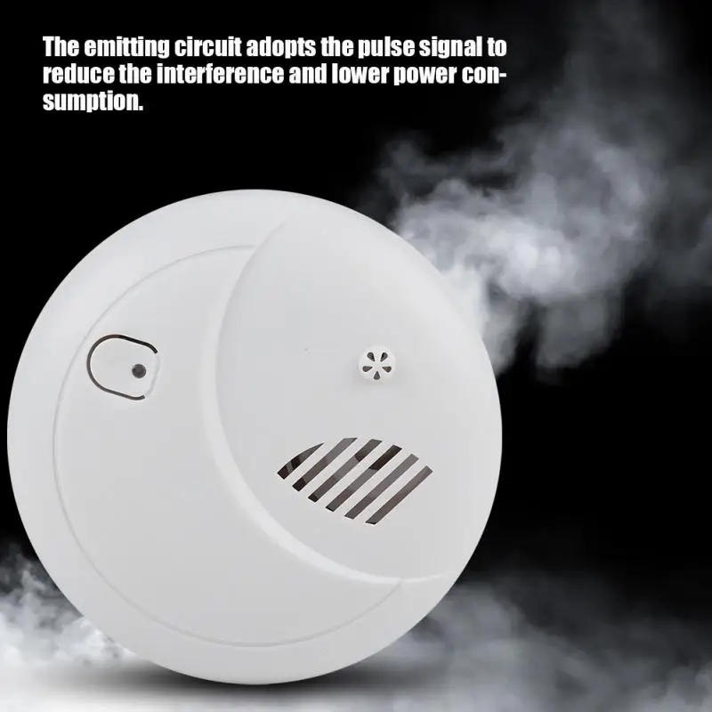 

433MHz BRJ-316 Wireless Fire Smoke Detector Heat Temperature Sensor Alarm for Home Security