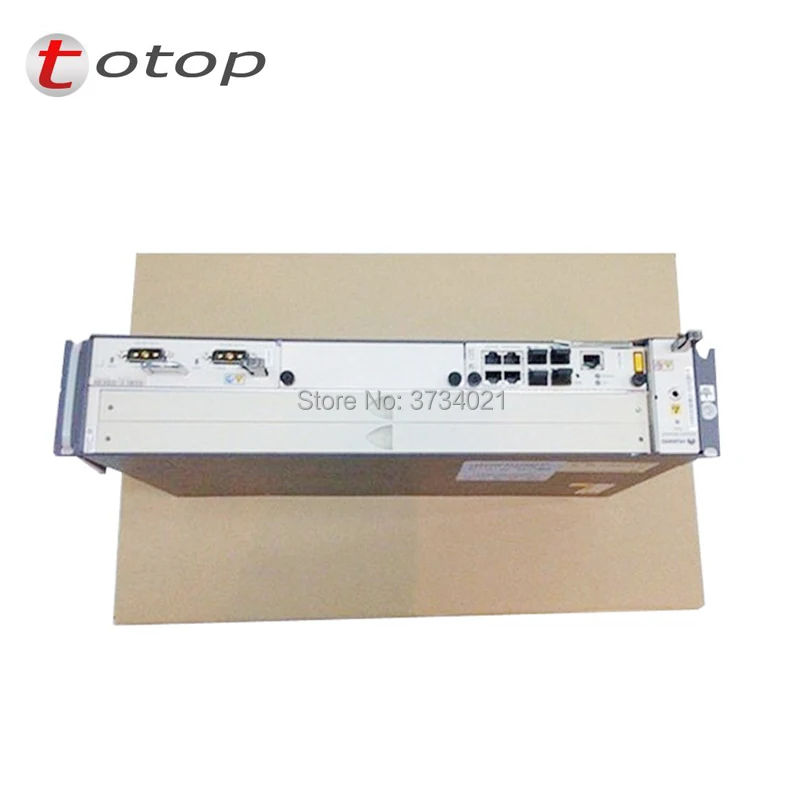 Huawei 19 "дюймов OLT GPON OLT MA5608T AC + 1 * MCUD1 (10 г) + 1 * MPWD с 16 портами GPFD C +