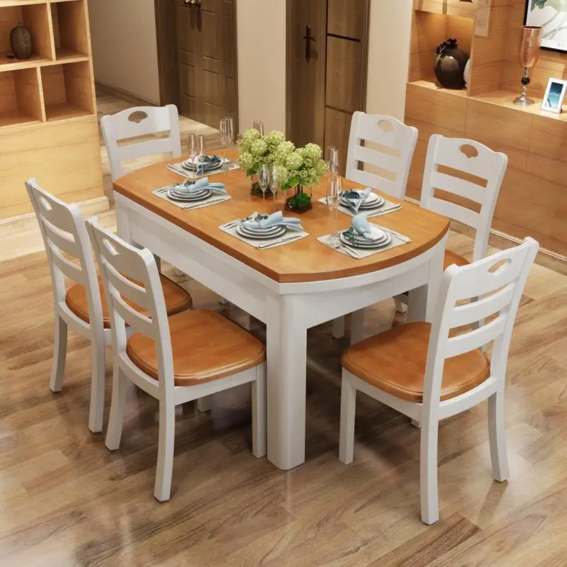 Escrivaninha Salle A Manger Moderne Dinning Set Yemek Masasi Redonda Sala Retro Comedor De Jantar Tablo Mesa Dining Table