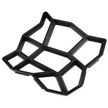 2Pc Garden Pavement Mold Garden Walk Pavement Concrete Mould Diy Manually Paving Cement Brick Stone Road Concrete Molds Pa cement garden