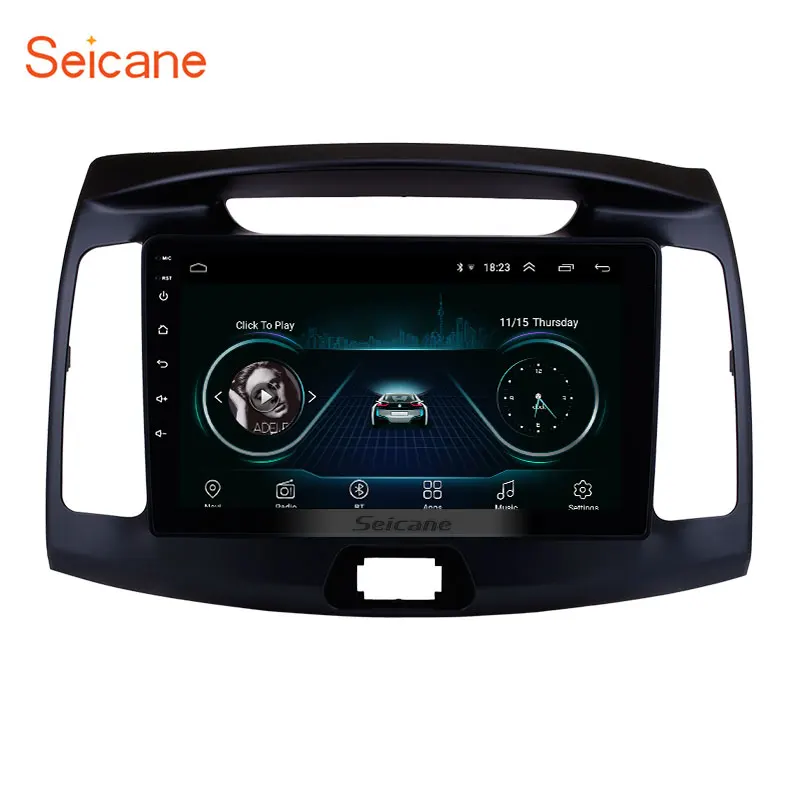 Seicane Авторадио GPS Navi HD 9 &quotстерео Android 8 1 для Hyundai Elantra 2011 2012 2013 2014 2015 2016 радио с