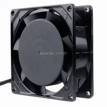 80mm 80 90mm 9cm AC 220V 240V ventilador de refrigeración 92mm 92mm x 25mm Mental ventilador de refrigeración Industrial ventilador Axial