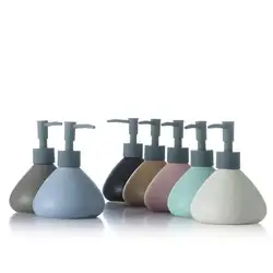 WSHYUFEI 280 мл многоцветные керамика мыть шампунь лосьон для рук для ванной дозатор для мыла, лосьона бутылка Abs пластиковая Лапка