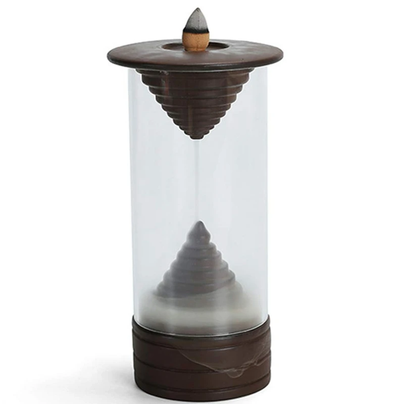 Time Hourglass керамический обратный поток ладана держатель горелка лобовое стекло
