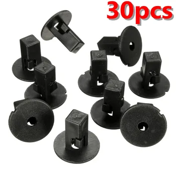 

30 Pcs 10 Pcs 9mm Nylon General Clips for Fender Liner Screw Grommets For Toyota Tacoma for Lexus Car 90189-06065 Car Auto Clips