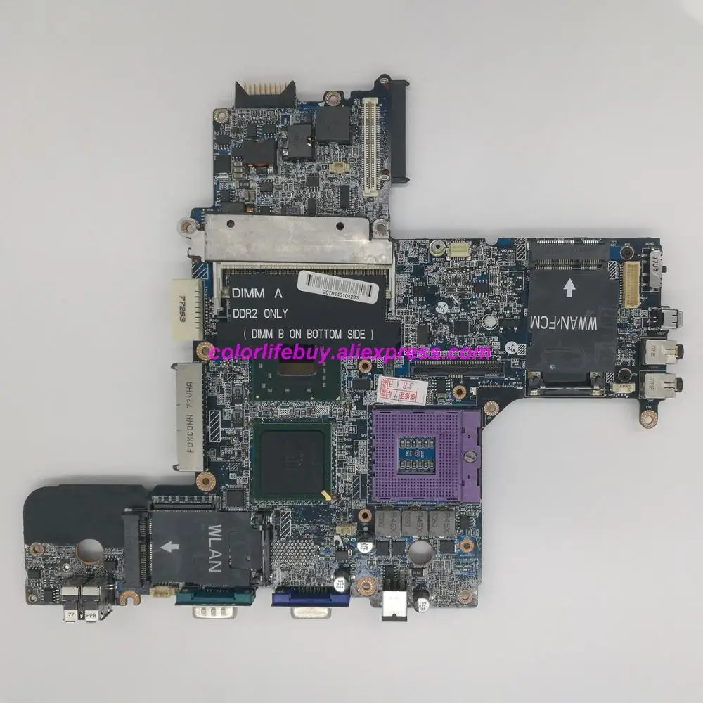 

Genuine CN-0DT781 0DT781 DT781 LA-3301P GM965 DDR2 Laptop Motherboard Mainboard for Dell Latitude D630 Notebook PC