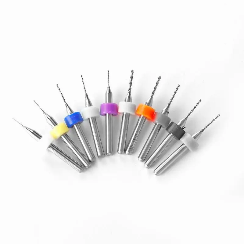 

0.3-1.2mm Tungsten Steel Carbide Drill Bit Set for Metal Watchmaker Repair Circuit Board Tungsten Carbide Engraving Tool