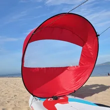 42"/108cm Downwind Wind Paddle Popup Board Kayak Sail Surfing Kit Kayak Wind Sail Sailing Boat Kayak Surfing Accessories