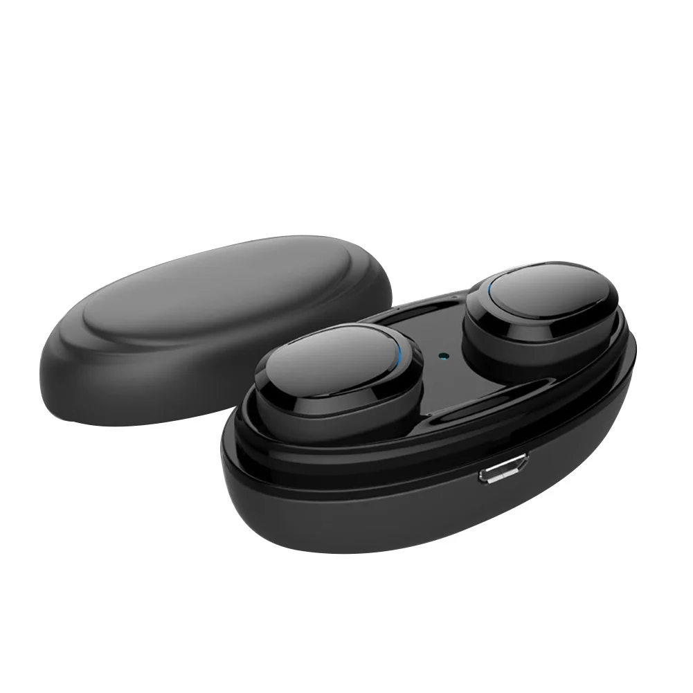 Стерео наушники вкладыши беспроводные Bluetooth двойная Громкая связь бас для