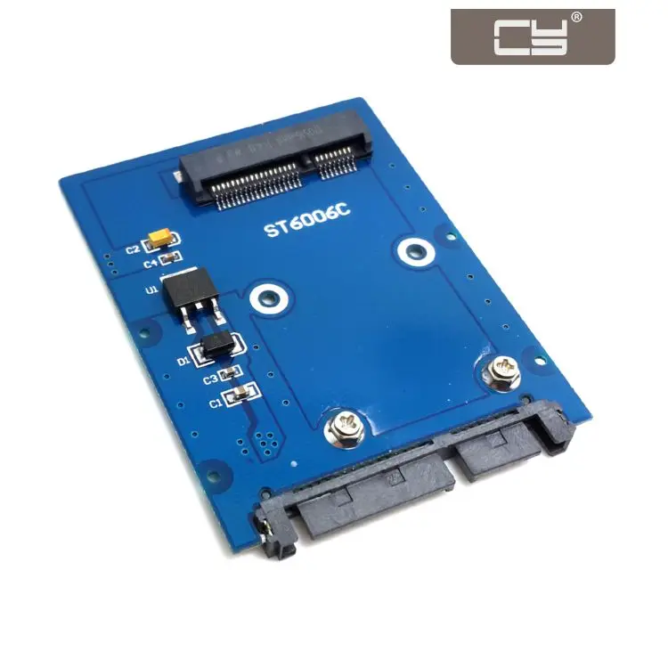 

CYDZ Slim Type Mini PCI-E mSATA SSD to 2.5" SATA 3.0 22pin HDD Adapter Hard Disk PCBA