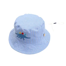 Повседневные шапки для рыбака с вышивкой динозавра, весенне-летние шапки, походный спортивный мешок, шапка для детей(54 см