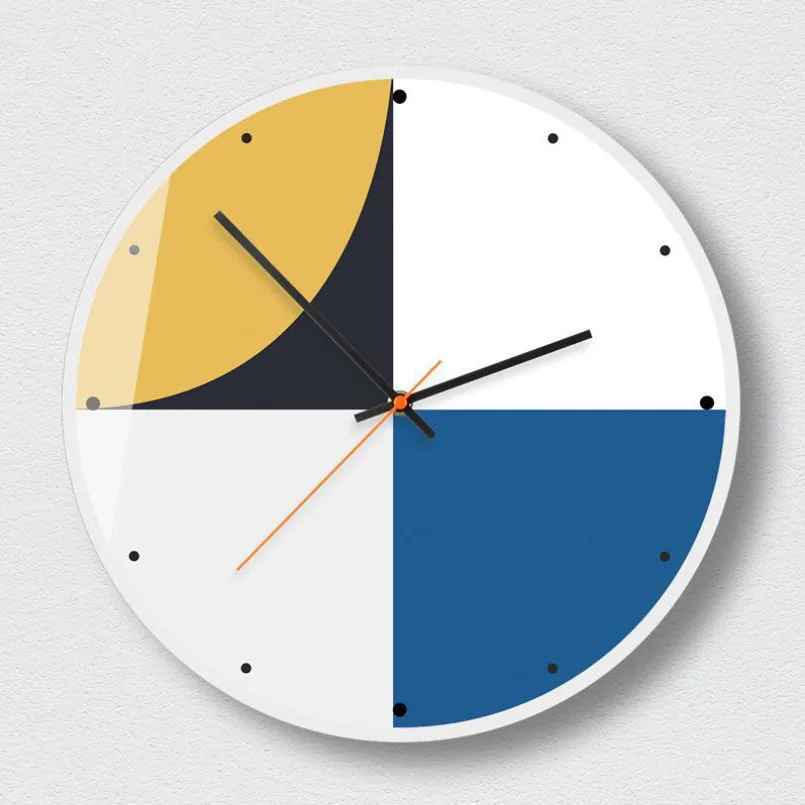 Новые 3D настенные часы 12 дюймов/14 дюймов в скандинавском стиле литературные