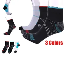 3 пар/лот для мужчин и женщин Компрессионные носки для бега профессиональные спортивные носки для верховой езды баскетбол бадминтон Пешие Гонки Велоспорт