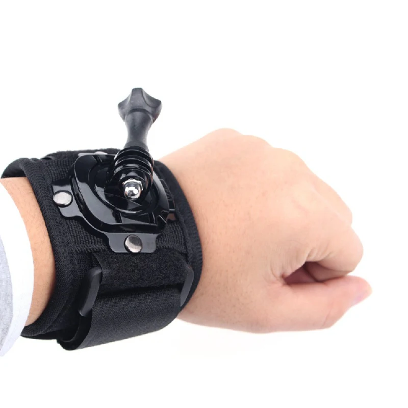 

Black 360 Degree Rotation Hand Wrist Strap For GoPro Hero 7 5 6 4 3 3+ 2 1 Arm Belt For Go Pro Accessory Action Camera