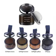 4 цвета Hairline тени пудра макияж с слоем водонепроницаемый анти-пот длительный пигментированные волосы консилер покрытие для корней волос