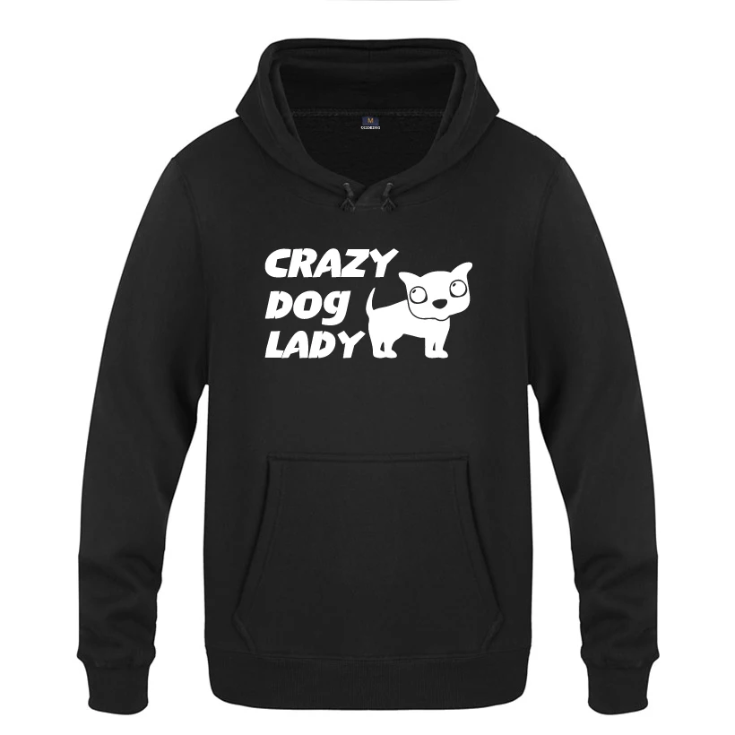 Crazy Dog Леди Новинка Творческий милые кофты для мужчин 2018 s флисовый пуловер с
