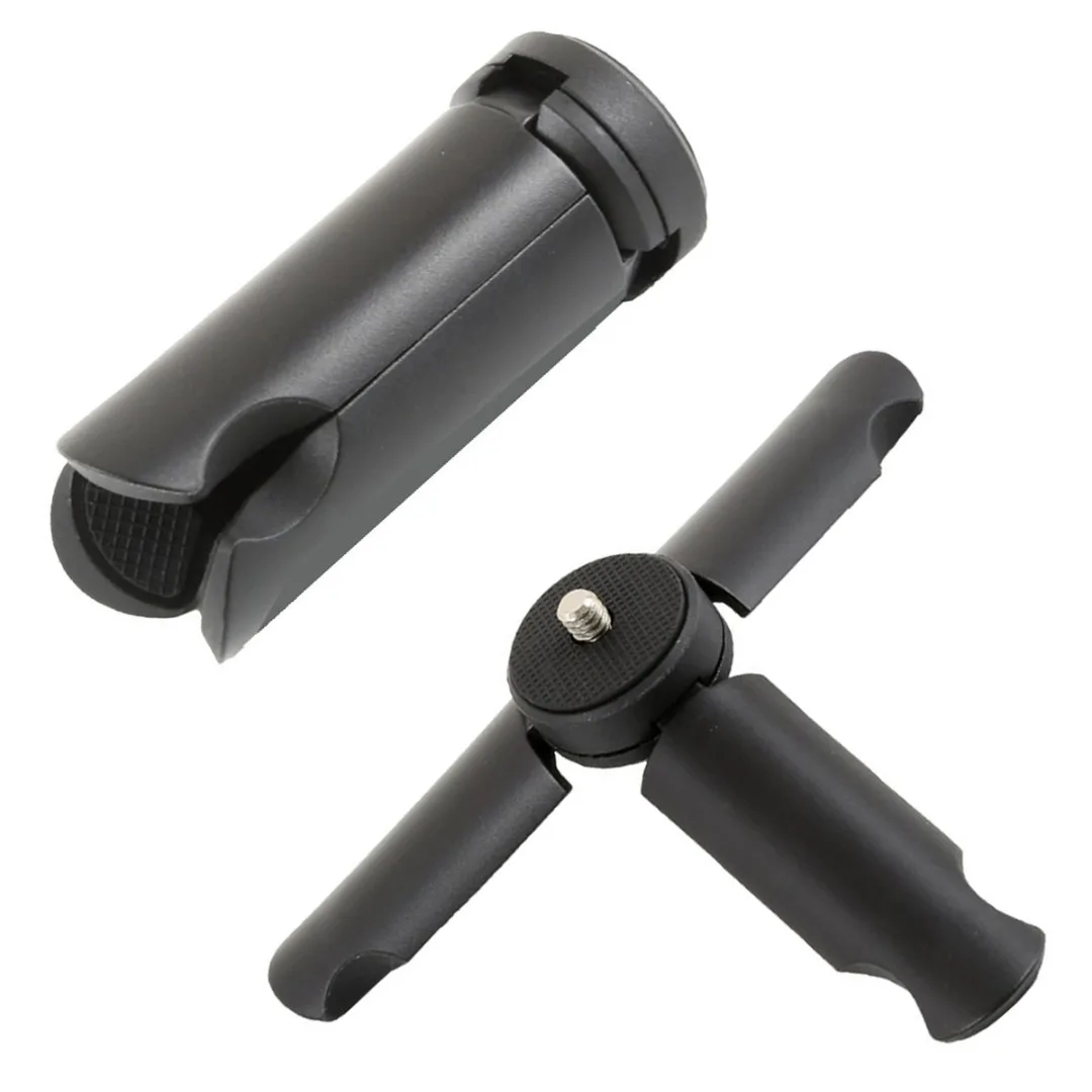 

Newest 1pc Flexible Desktop Tripod Table Stand Holder Black For Smooth Q/DJI OSMO Phone Camera Accessories