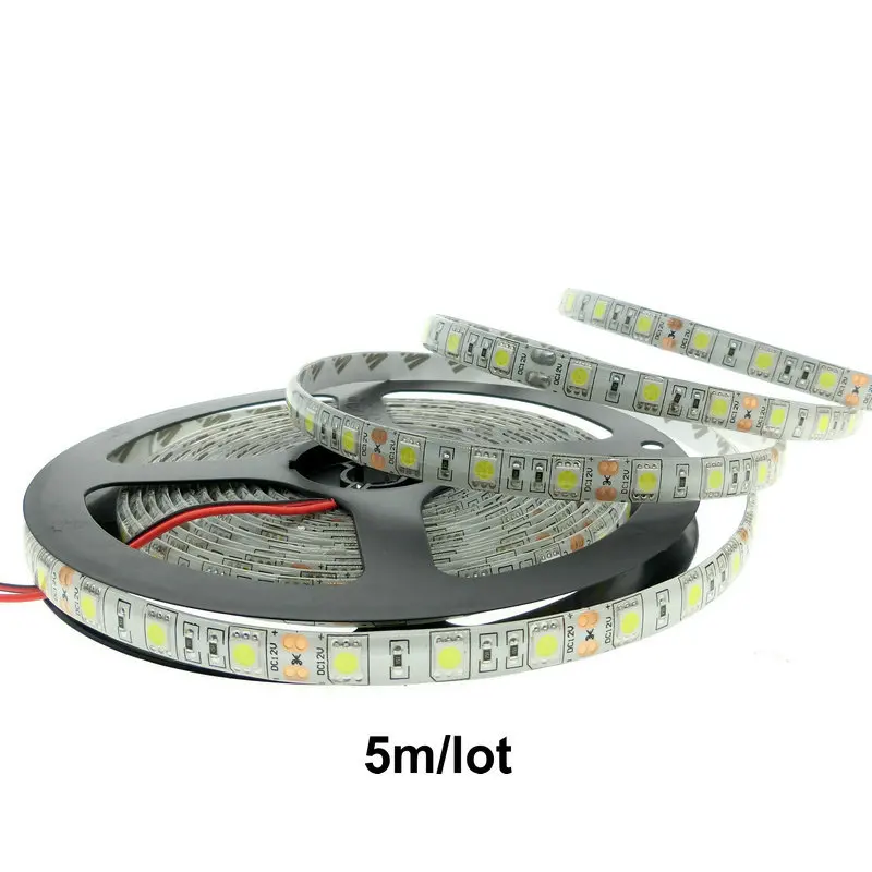 Светодиодные ленты 12 v 3528 красная полоса rgb 10 м светильник-лента smd 5050 DC12V цвет