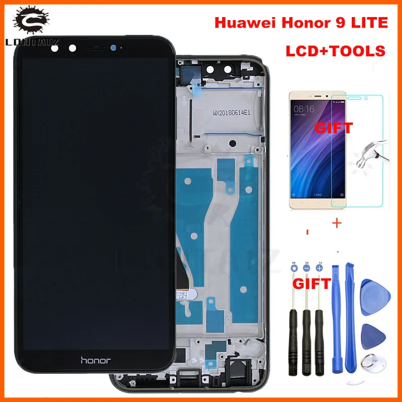 

Huawei Honor 9 Lite LCD Display Touch Screen Digitizer For Huawei Honor9 Lite LCD With Frame Honor 9 Lite LLD L31 L22A Screen