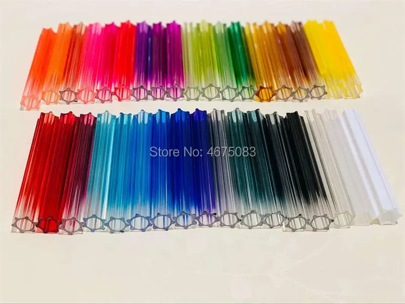 Настенные светильники желтого цвета из дутого муранского стекла современное арт