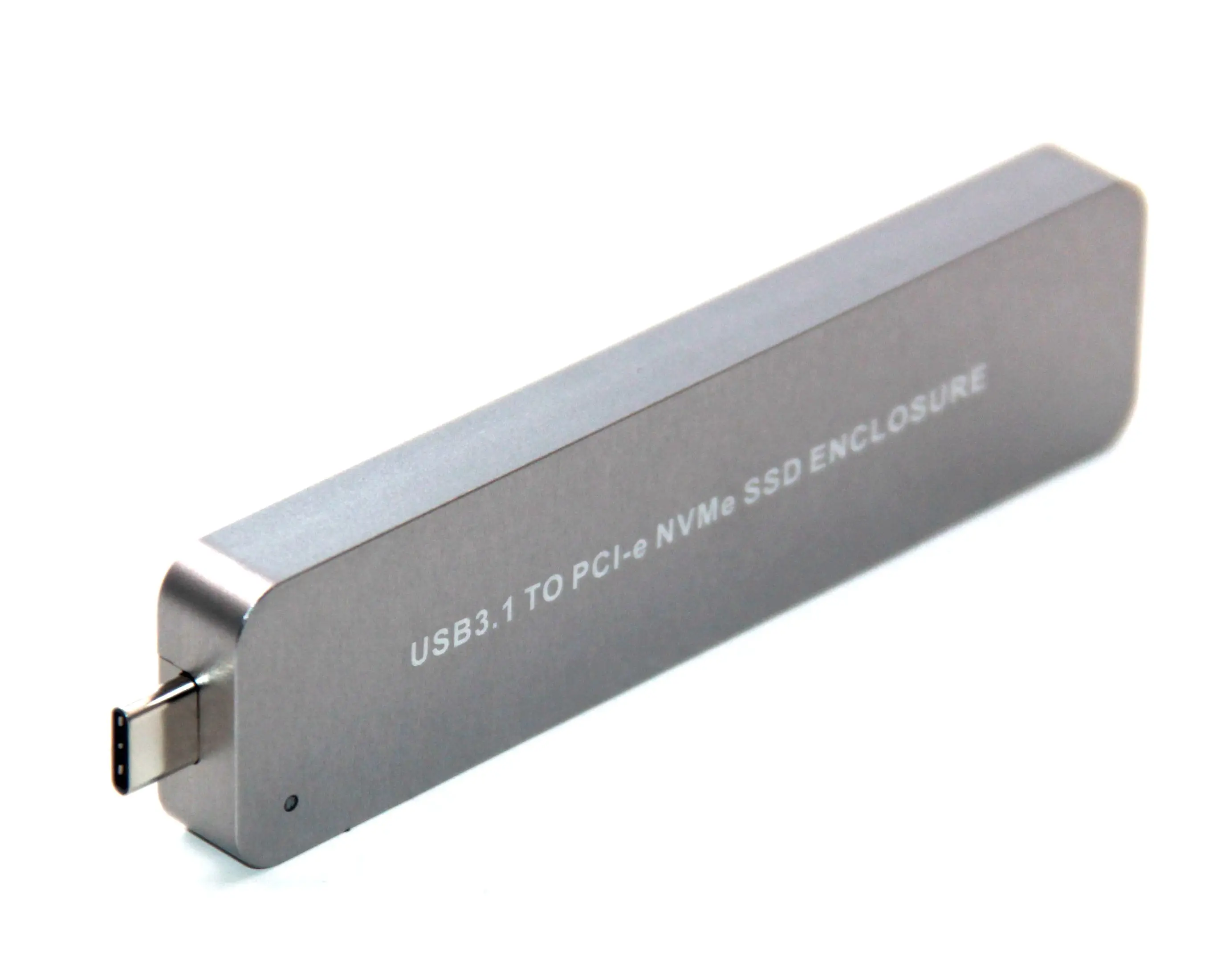  Portátil retráctil tipo C USB 31 a m2 NVME PCIE SSD unidad móvil 10 Gbps aleación de aluminio m2 M 