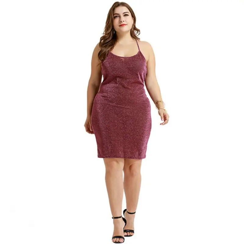

Women Mini Dresses Casual Sexy Club Travel Boho Plus Size OL Ladies Bodycon Spaghetti Strap Solid Backless Elegant Female Dress