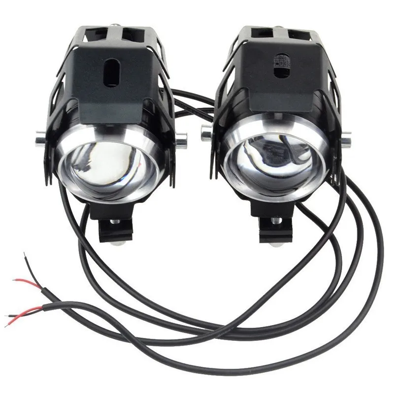 2PCS 125W Motorcycle CREE U5 LED Driving Headlight Fog Lamp For BMW /& Switch US