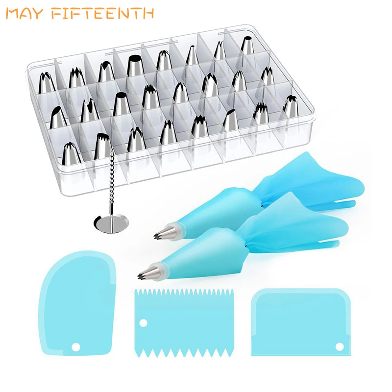 

Cake Decorating Tools Dessert Decorators Silicone Russia Icing Piping Nozzles Pastry Nozzle Sets Cake Decorating Tip Set 252