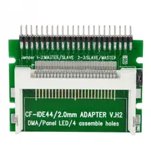 Компактная флеш карта памяти CF на 2 5 дюймовый 44Pin IDE ноутбук SSD HDD
