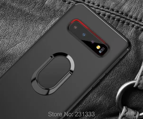 C ku для Samsung Galaxy S10E S10 PLUS NOTE9 магнитное крепление автомобиля мягкий чехол из ТПУ