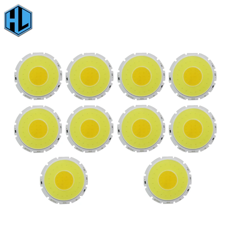 

10pcs 10W 15W Double Color Temperature LED COB Chip Cold/Warm White Two-in-one Combination Lamp Board for Indoor LED Lamp
