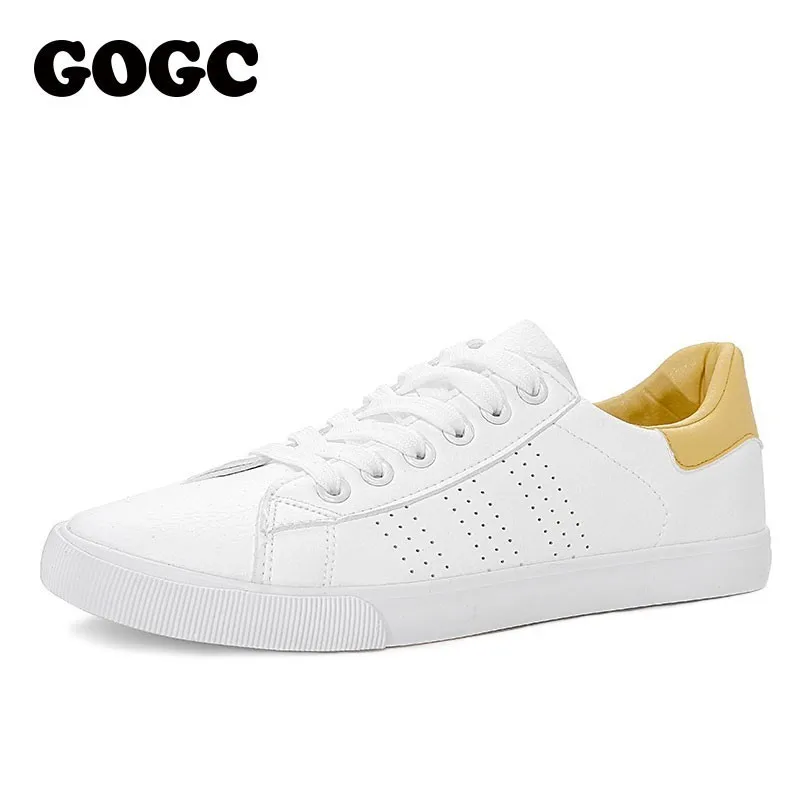 GOGC White Sneakers Women canvas shoes Spring Summer ons Women Sneakers Flat Shoes Women's slipony women casual G788