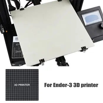 

3D Printer 220x220mm/235*235mm Platform Build Plate Sticker+Heatbed HotBed Panel for Ender-3/WanHao i3/Anet A8 3D Printer