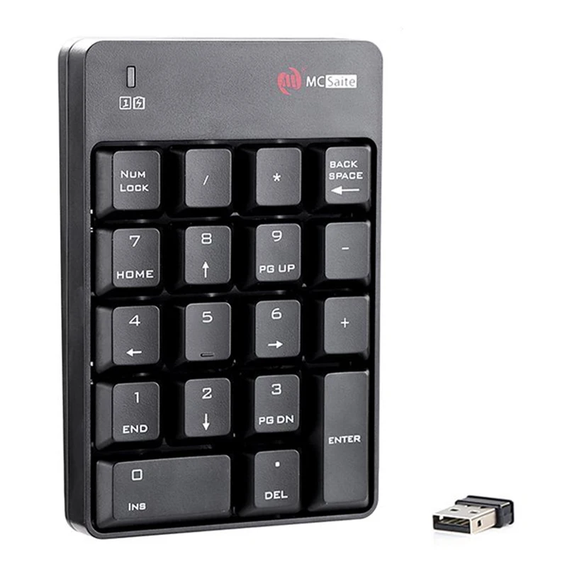 IG 18 клавишами беспроводная клавиатура USB цифровая для Macbook ноутбука планшетного