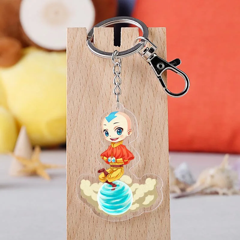 Аниме Аватар Последний Airbender косплей брелок мультфильм Aang Katara Appa Azula акриловый
