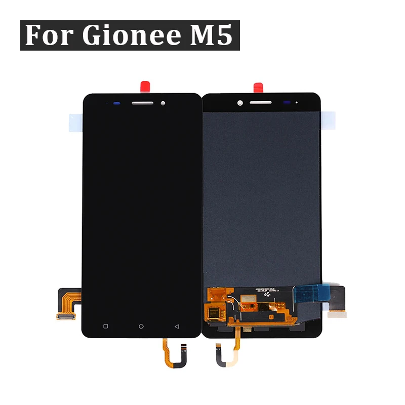 Для Gionee M5 ЖК дисплей с кодирующий преобразователь сенсорного экрана в сборе для