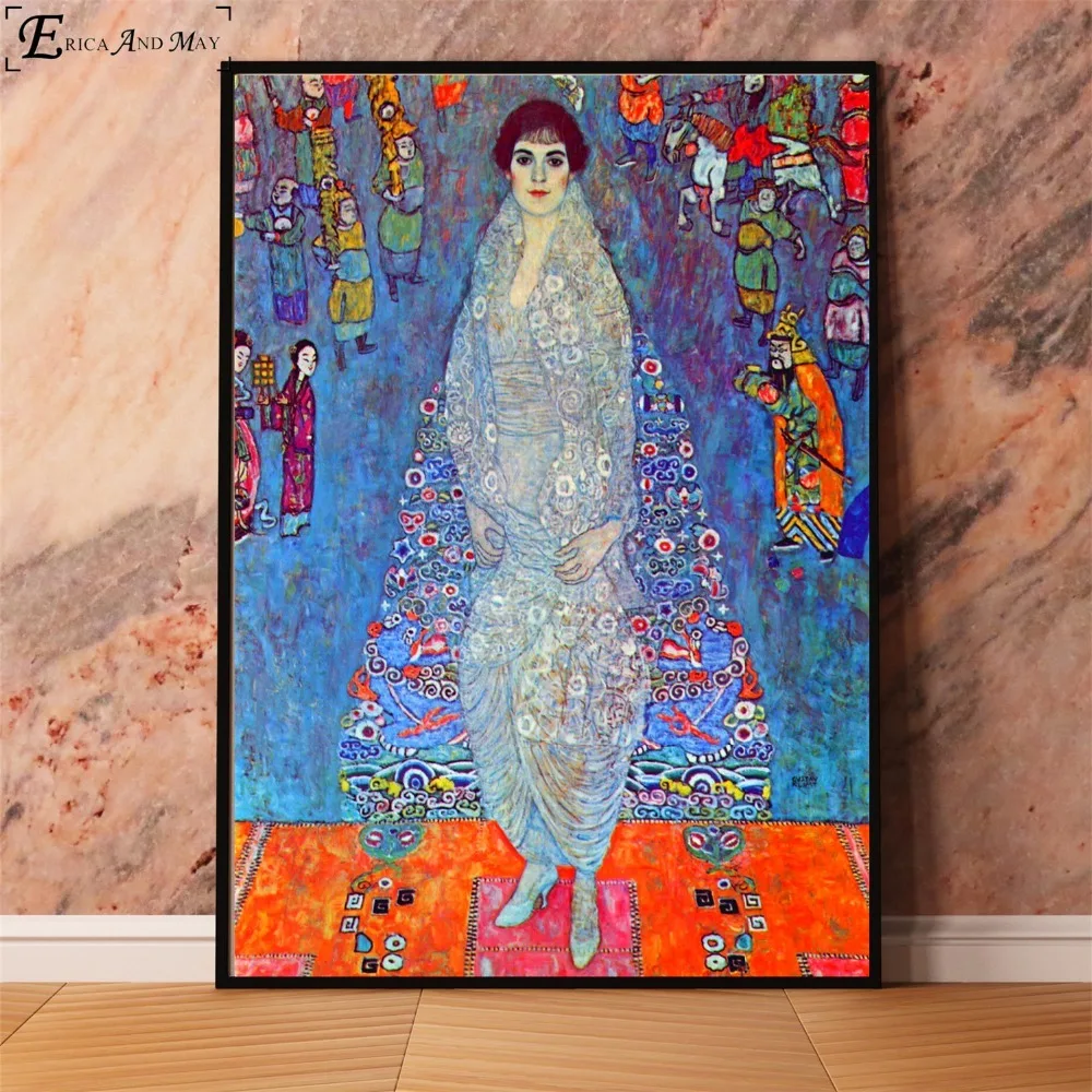 Gustav Klimt Hope, винтажный постер, печать, картина маслом на холсте, настенные художественные фрески, картины для украшения гостиной, без рамки