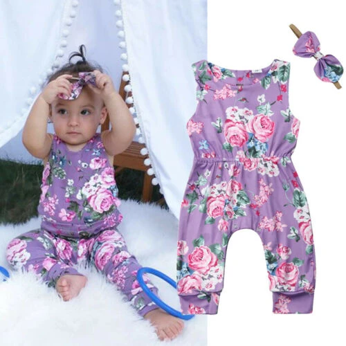 baby floral jumpsuit