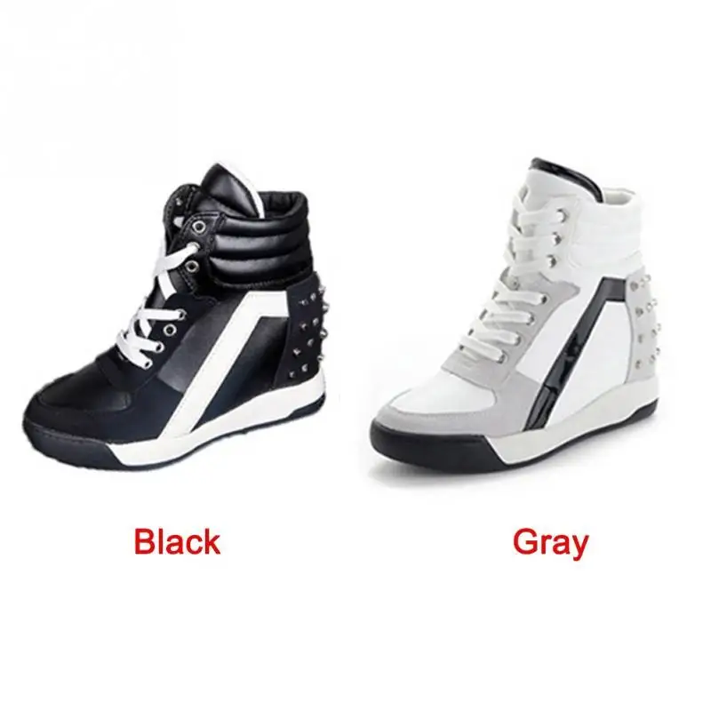 high heel tennis shoes wedge