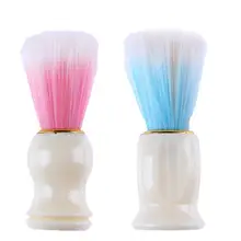 1 шт., Парикмахерская щетка для бритья бороды для лица, барсука, Парикмахерская, инструмент для чистки бритья, профессиональная бритва, щетка с деревянной ручкой для мужчин