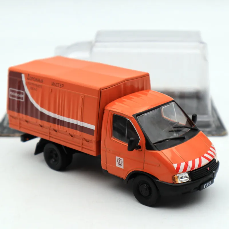 DeAgostini 1:43 GAZ 3302 Gazel road service No.51 USSR литые модели игрушечных автомобилей|Наземный