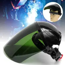 Сварочный шлем дуговой сварки сварщиков объектив шлифовальный щит козырек УФ излучения маска TIG дуговой сварки головные уборы для лица протектор