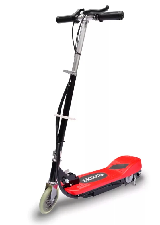 

VidaXL Red Sensational Electric Scooters Children Electric Scooters Maximum 50kg Cycling Electric Scooter 120W 12km/H