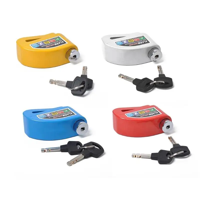

Motorcycle Scooter Disc Brake Lock Anti-theft Wheel Disc Brake Lock Alarm Security Waterproof Safety Siren Lock High Quality