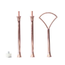 100 комплектов сумка веер шаблон 3 ярусный Торт Стенд Подставка для тортов розовое золото серебро и золото можно смешать