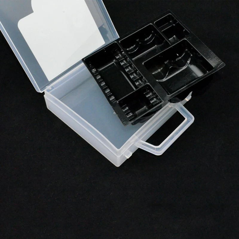 AAA AA C D 9V Hard Plastic Battery Holder Storage Box