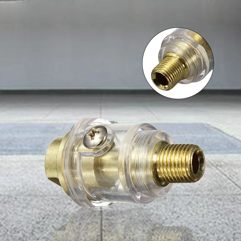 

Compressed air oiler oil lubricator 6mm compressed air mist oil 1/4 "